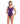 Victoria - Swimsuit u/Back - Plum