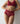 Love in Lace - Short - 6845 RED MUSK