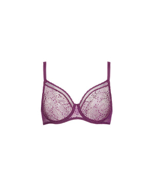 Comète - Plunging Moulded UW Bra - 422 Blackberry