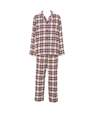 Check Flannel - Pyjamas - 076 Windsor wine