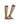Glitter KH - Knee-High - 5274 brown/gold