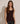 Babette - Silk Top w/lace - 856 Mole