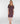 Nicole - Shortsleeved Dress - 3046 Fudge Stripe