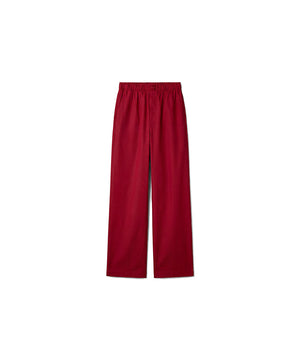 Cotton Poplin - Covered Wb Poplin Pant" - 9HU Rio Red