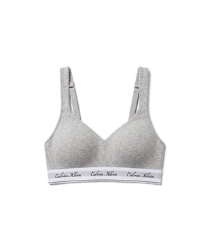New Signature Logo - Lift Bralette - P7A Grey Heather
