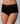 Cotton Lace - Boyshort - UB1 Black