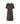 Bamboo - Long nightdress, short sleeve - 220 CHOCOLATE
