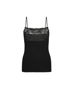 Sensual Secrets - Spaghetti-Top - 992 SCHWARZ