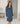 Bamboo - Long Sleeve Nightdress - 223 DENIM BLUE