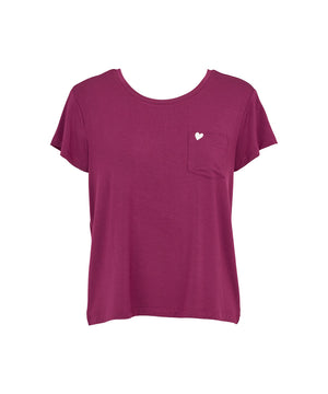 Softness - T-Shirt - 073 PURPLE POTION