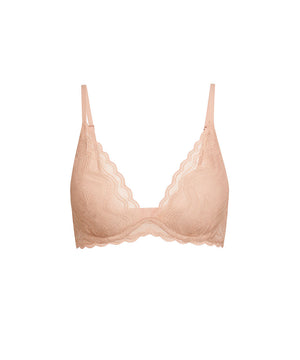 Sensual Stretch Lace - Lightly Lined Plunge - 7NS CEDAR