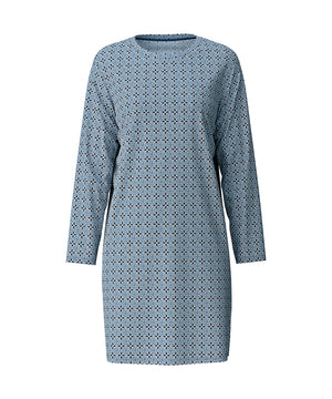 Ornament Nights - Nightdress - 370 BLUE COTTON