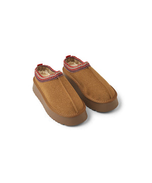 Fluffy - Chunky Slippers - 317 BROWN SAND