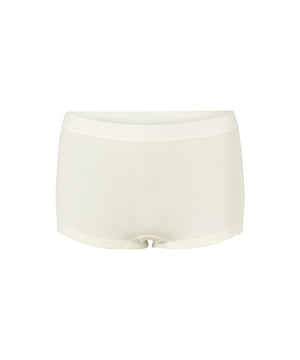 Bamboo Underwear - Short Panty - 00 OFF-WHITE