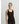 Babette - Top Regular W/Vintage Lace - 169 Ganache