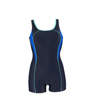Regina Classic - Swimsuit - W105 NAVY/AQUA