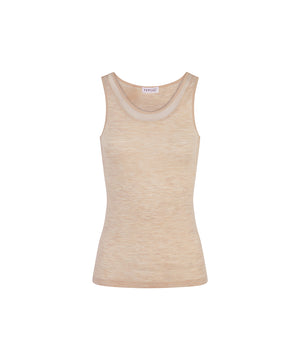 Juliana - Tank top - 02Y HEATHER NUDE