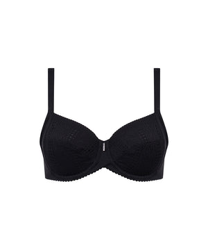 Easy Support - Very Covering Underwired Bra - 011 BLACK