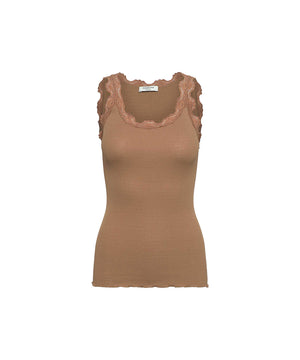Babette - Top Regular W/Vintage Lace - 031 TIGERS EYE