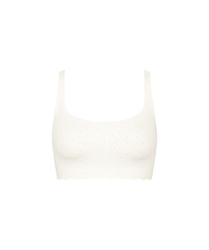 Sloggi Zero Feel Bliss - Top - 00GZ SILK WHITE