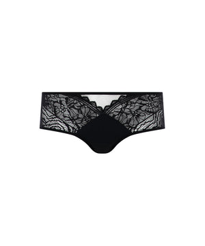 FLORAL TOUCH - Covering Shorty - 011 BLACK