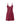 Pure Silk - Slip w.lace - 194 RUBY RED