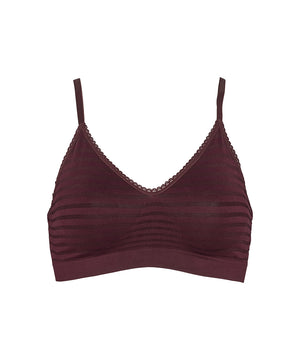 Lucia - Bra Top Stripe - 52 AUTUMN LEAF