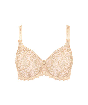 Cassiopee - Underwire Full Cup Bra - 0519 CREAMY BEIGE