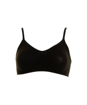 Lucia - Bra Top Bamboo - 001 BLACK