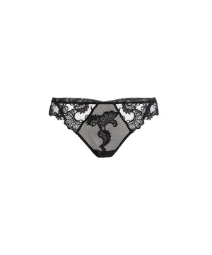 Dressing Floral - Thong - 0005 NO/NOIR