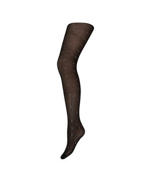 Heart 30 Den - Tights - 9002 BLACK
