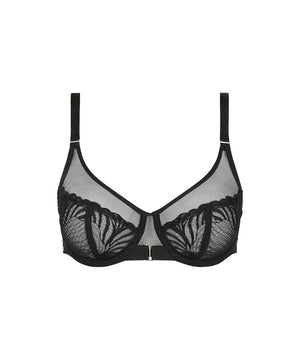 LEGEND - Very Covering Underwired Bra - 011 BLACK