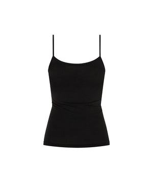 Superfine Organic - Spaghetti Top - 3 BLACK