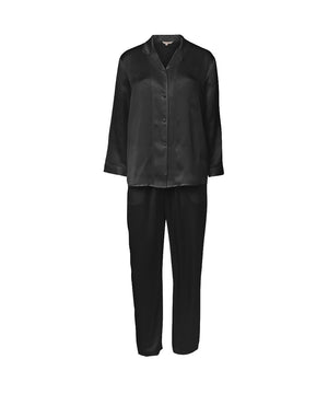 Pure Silk - Basic Pyjamas - 02 BLACK
