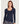 Richesse Lace - Top long-sleeve - 389 ECLIPSE BLUE