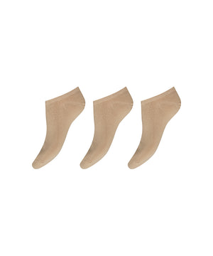 Decoy - Sneaker 3-Pack - 4099 NUDE