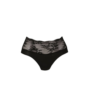 Essential Lace - High waist - 001 BLACK