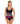 Bianca Classic - Swimsuit - W109 BLACK/CORAL