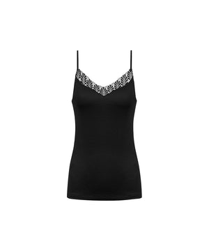 Emotion Elegance - Spaghetti Top - 3 BLACK