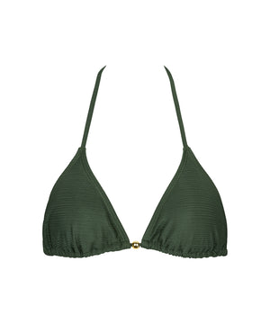 Belize - Triangle Bikinioverdele - 043 DARK GREEN