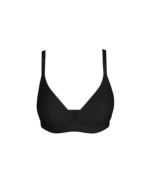 Louie - Full Cup Bra Wireless - ZWA BLACK