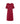 Bamboo - Long nightdress, short sleeve - 194 RUBY RED