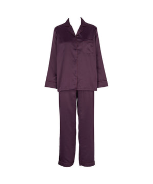 Leo - Sateen Pyjamas - 029 POTENT PURPLE