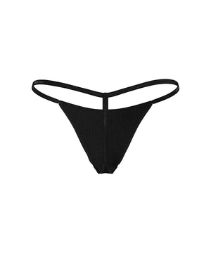 Ideal Cotton - Thong - UB1 BLACK