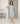 Bambus Homewear - Long Nightdress, Short-sleeve - 650 BLUE/GREY STRIPE
