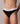 Icon Cotton Modal - Thong - UB1 BLACK