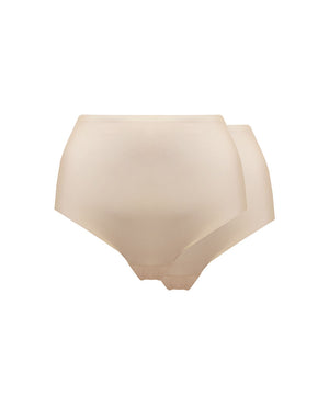 Panties - Dream Invisibles Panty x 2 - 153 LATTE