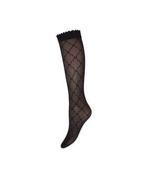 Hype the Detail - Knee High Logo - 1100 BLACK
