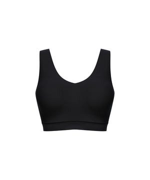 Softstretch - Padded Top - 011 BLACK