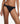 Floral Touch - Tanga - 011 BLACK